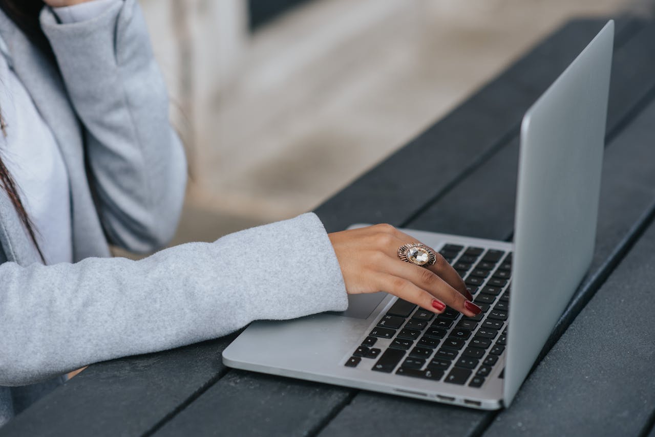 Typing on computer