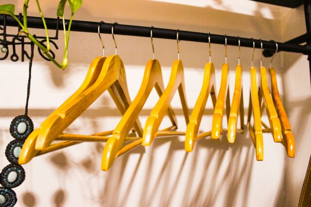 Closet decluttering